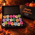 Happy Halloween Organic Plantable Lollipop Black Gift Box